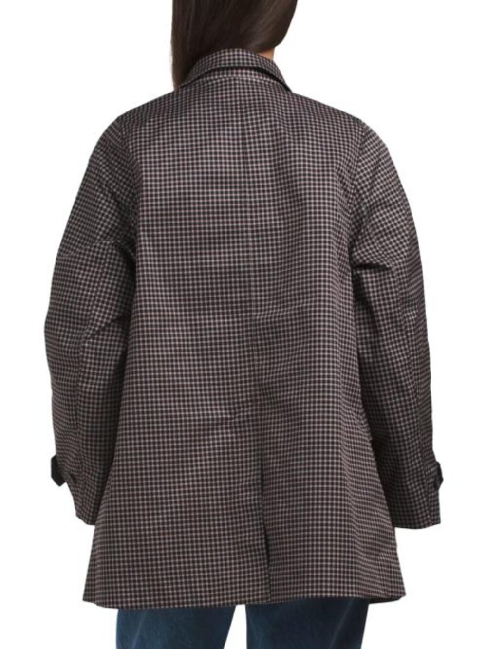 BERNARDO Gingham Raincoat - Picture 3 of 4